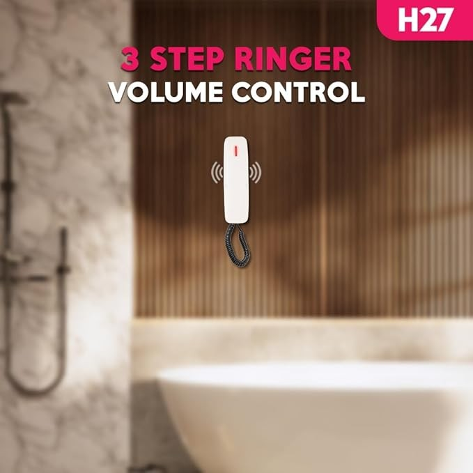 Beetel H27 , Beetel H27 Portable Hotel Cordless Landline Phone  