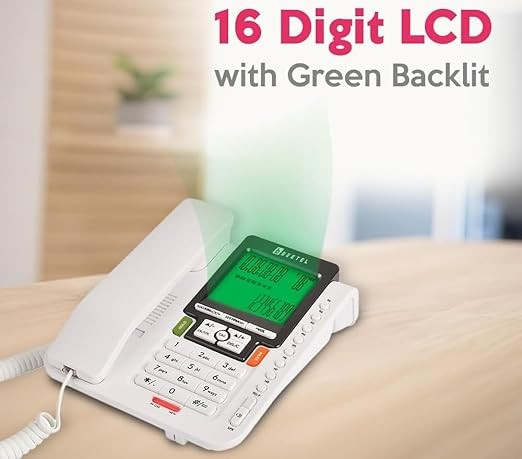 Beetel M71WS , Beetel M71WS Caller ID Landline,16 Digit LCD, 2 Way Speaker Phone  