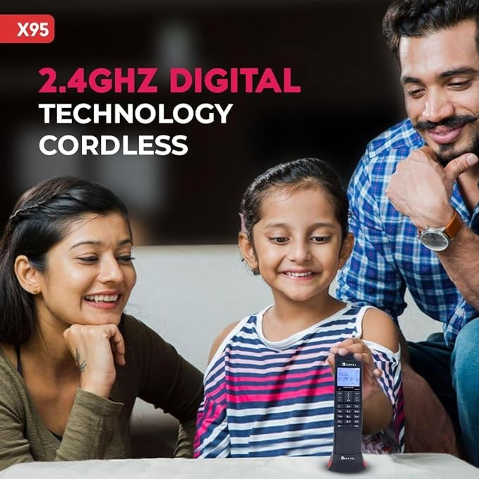 Beetel X95, Beetel X95 Flagship Designer Expandable Cordless Landline Phone  