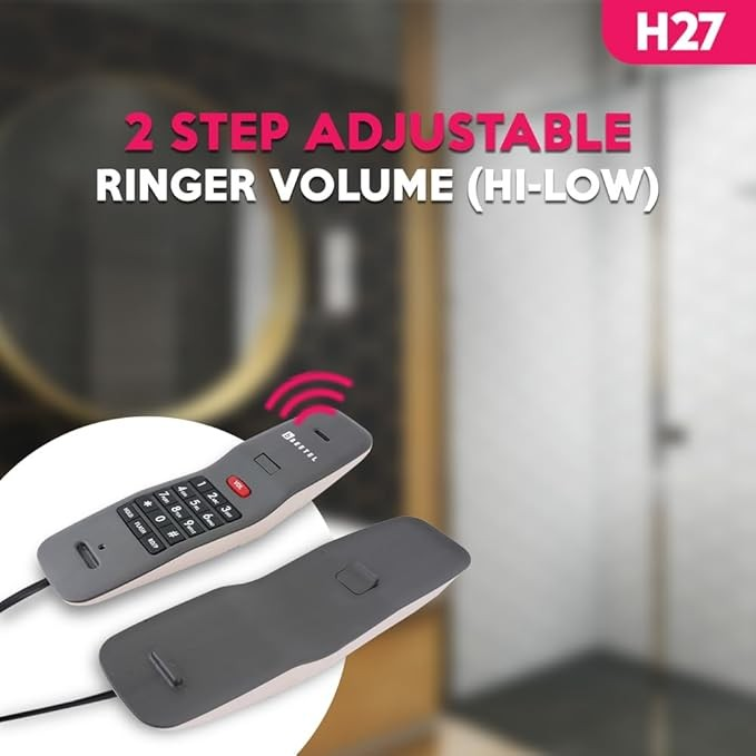 Beetel H27 , Beetel H27 Portable Hotel Cordless Landline Phone  