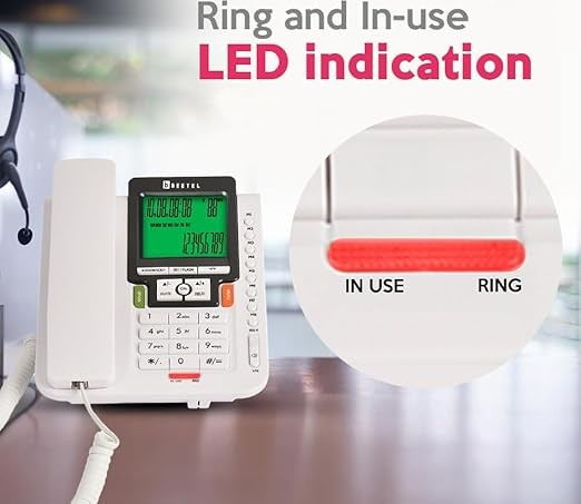Beetel M71WS , Beetel M71WS Caller ID Landline,16 Digit LCD, 2 Way Speaker Phone  