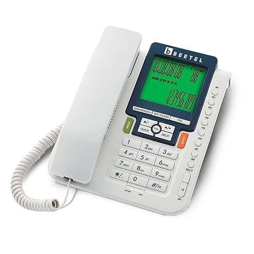 Beetel M71WS , Beetel M71WS Caller ID Landline,16 Digit LCD, 2 Way Speaker Phone  